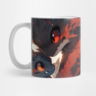 Cute dragon pair, baby dragon Mug